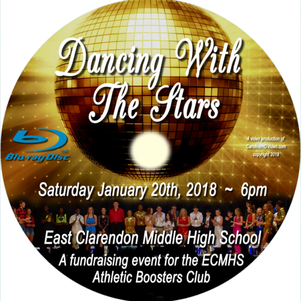 2018 E. Clarendon HS “Dancing With The Stars” DVD or Bluray disc
